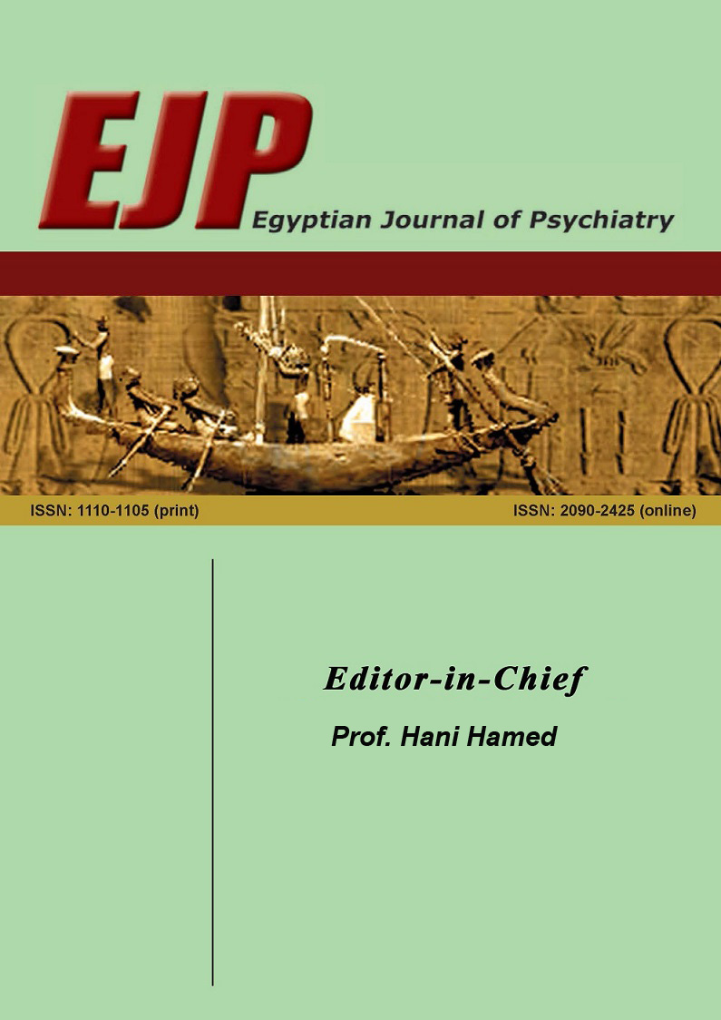Egyptian Journal of Psychiatry